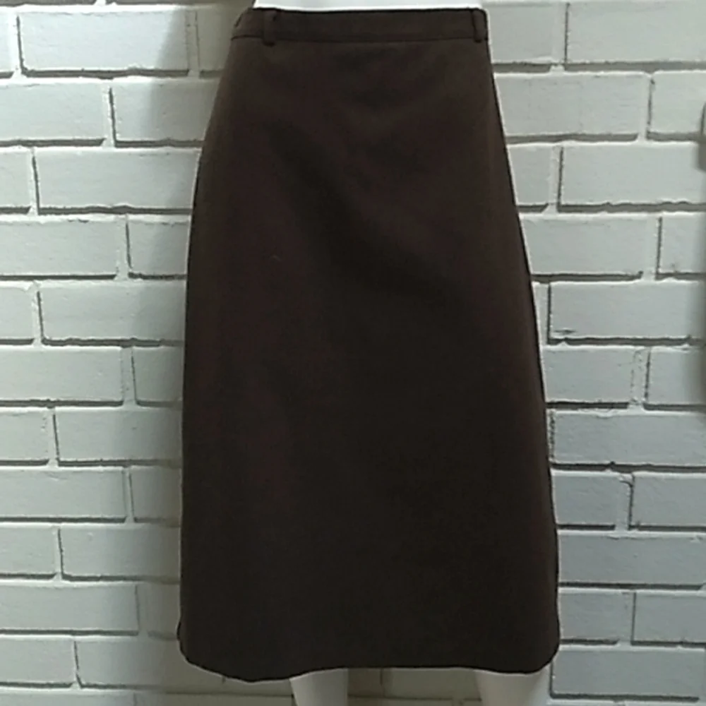 Vintage rrr Russ Brown Skirt. Size 16 NWT - Picture 1 of 12